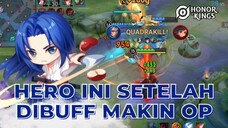 HERO INI SETELAH DIBUFF MAKIN OP