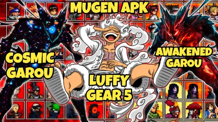 Luffy Gear 5! Jump Force MUGEN Mod Apk Game on Android