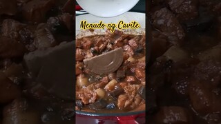KAKAIBANG BERSYON NG MENUDO NG MGA TAGA CAVITE #shorts #minangskitchen