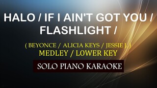 HALO / IF I AIN'T GOT YOU / FLASHLIGHT ( LOWER KEY ) ( BEYONCE / A. KEYS / JESSIE J ) COVER_CY