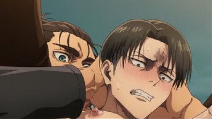 Levi sama Eren gendong gendongan loh ya😩