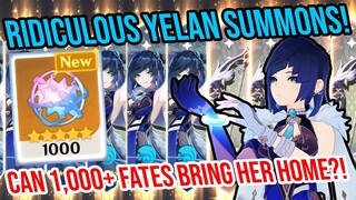 INSANELY Lucky Yelan Summons? But I didn't even Notice?! Genshin Impact 2.7
