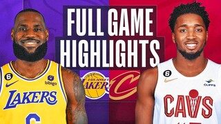 LAKERS vs CAVALIERS | NBA FULL GAME HIGHLIGHTS | November 6, 2022 | Lakers vs Cavaliers NBA 2K23