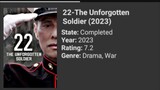 22 the unforgotten soldier 2023 by eugene