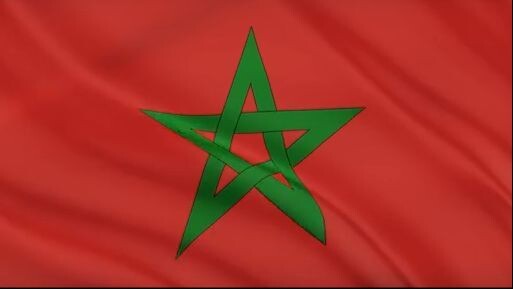 Morocco Flag Waving _ Morocco Flag Background Video