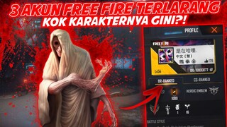 3 AKUN FREE FIRE TERLARANG - Misteri Free Fire