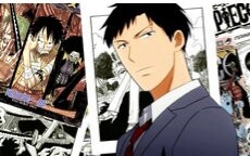 Nozaki-kun is the author of One Piece.
