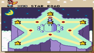 Super Mario World HD 100% WORLD 8 STAR ROAD