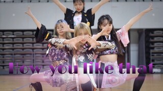 【How you like that】西电科大理工生超还原MV级翻跳！