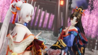 [ Onmyoji MMD ] Shiranui × Demon Sword Girl "Frost Snow Millennium"