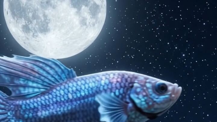 AI Art fish fly aesthetics