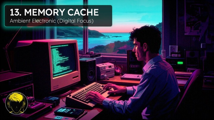 💾 Memory Cache - Vintage Computer Music For Coding, Programming And Concentration | BitFrequencies
