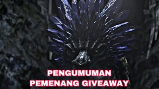 PENGUMUMAN PEMENANG GIVEAWAY!