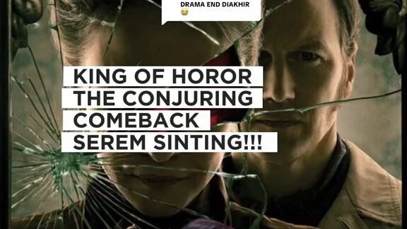 Conjuring last rites jadi penutup film yang memorable gk cuman horror tapi sedih!!!!