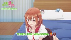 [FANDUB INDONESIA] Brutalin Temen Adik Sendiri Anime No Sensor 18+ 🥵🔞- Tomodachi no Imouto