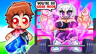 MY BULLY Called Me WEAK, So I Spent $100,000 To Be The STRONGEST In Roblox Muscle Legends...