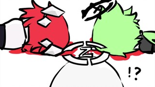 【凹凸世界｜手书】红伞伞白杆杆