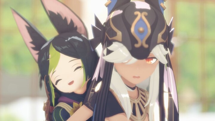 [เก็นชินอิมอิมแพกต์MMD]Xiao Xiaosai·Xiao Xiaoti: เต้นให้มากกว่านี้และอย่าทำหน้าบูดบึ้งเสมอไป!