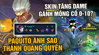 Tốp Mỡ | PAQUITO ÁNH SAO THÁNH QUANG QUYỀN: SKIN TĂNG DAME? GÁNH TỤT QUẦN CLAUDE MÔNG CỔ 0-10 | MLBB