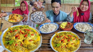 Pertama Kali Teteh Makan Ikan Basah, Rasanya Edun Banget.. Jaer Bumbu Kuning, Jengkol Muda Sambel