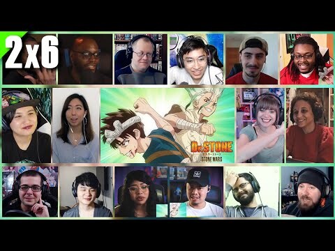 Dr. Stone Season 2 Episode 6 Reaction Mashup | ドクターストーン