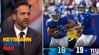 Max Kellerman: Giants 2-0 for first time in 6 years with FG in final minutes to beat Panthers 19-16