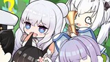 [ Azur Lane ] Annoying ship girls! Punishment for the commander who pretended to be asleep~