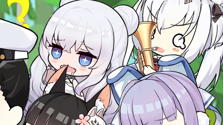 [ Azur Lane ] Những cô gái trên tàu phiền phức! Hình phạt cho tên chỉ huy giả vờ ngủ~