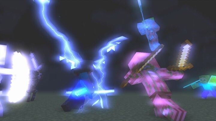 [MC Action Animation] จมน้ำ (?) VS Herobrine บทสุดท้าย