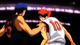 Kagami đấu với Aomine căng não #kurokonobasket