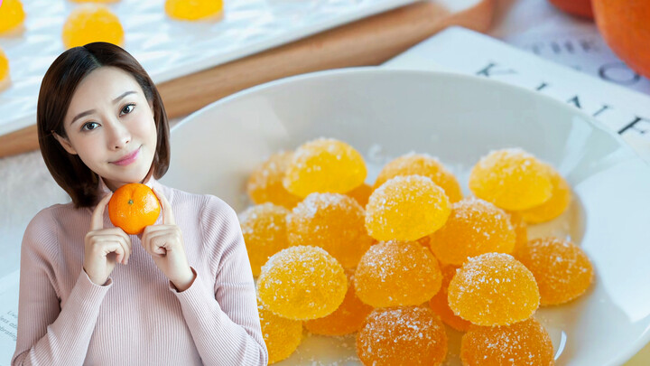 Permen jeruk ala Prancis orisinal dari jus, ayo jadikan semua buah menjadi permen!