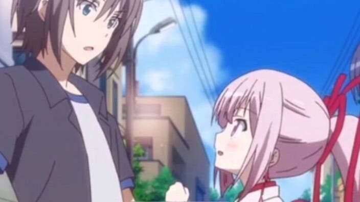 Brother, marry me, confession from a pink-haired girl