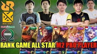 RRQ SGD BREN RANK GAME ALL STAR PRO PLAYER