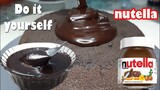 HOW TO MAKE CHOCOLATE SAUCE/SYRUP | CHOCOLATE GANACHE USING COCOA POWDER | NUTELLA SPREAD