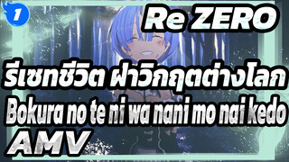 Re:ZERO
รีเซทชีวิต ฝ่าวิกฤตต่างโลก
Bokura no te ni wa nani mo nai kedo
AMV_1