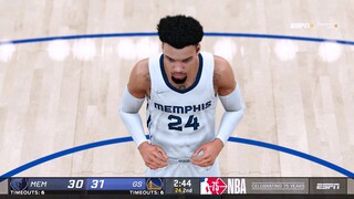 NBA 2K22 Ultra Modded Season | Grizzlies vs Warriors | NBA Full Gameplay