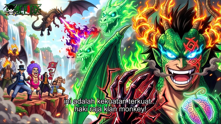 FULL ONE PIECE TERBARU – GILA! KEKUATAN KLAN MONKEY DI LUAR NALAR! HAKI RAJA MELEBIHI ROGER & GARP!