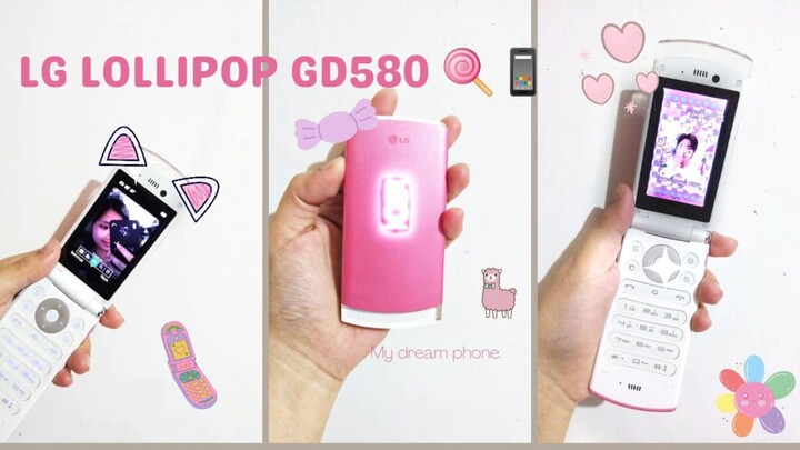 LG LOLLIPOP FLIP PHONE 🥰🍭