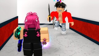 DESTROYING TEAMERS as a MINI Avatar in Roblox Murder Mystery 2..