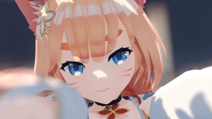 [Kan Gong Riding Crown Sword MMD] Nellie ~ Rainbow Beat ~ [Homemade Model]