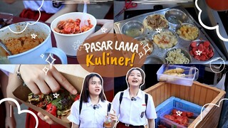 NYOBAIN JAJANAN SD DI PASAR LAMA BARENG BANG VIOR!! BANG VIOR MINTA MASAK SENDIRI?!