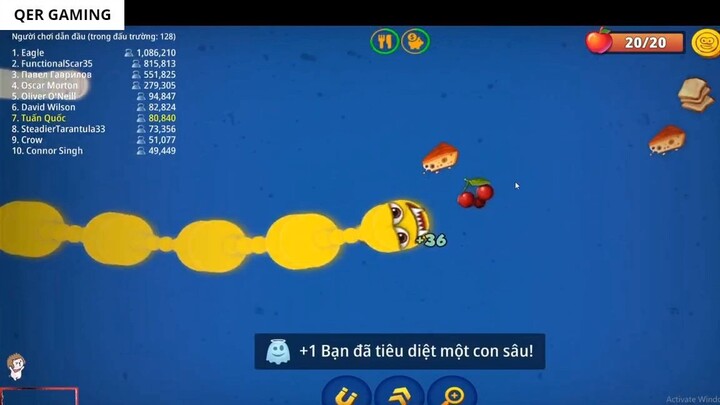 Rắn săn mồi, Game rắn top 1 kịch kính và vui nhộn - ZonZin TV #288 7