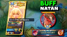 NEWLY BUFF NATAN CAN'T EVEN STOP MY BEATRIX | TOP GLOBAL BEATRIX