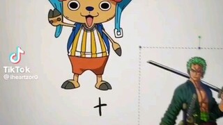 chopper klo pake baju zoro