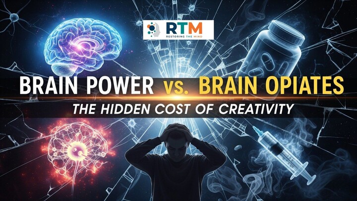 From Brain Power to Brain Opiates: The Tragic Journey of Creativity and Addiction