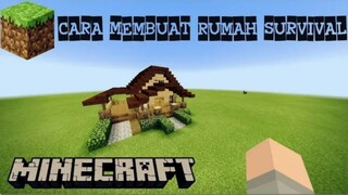 MINECRAFT - Cara mudah membuat rumah survival