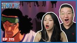 AOKIJI SUPPORTS ROBIN?! OHARA STILL LIVES ON! | One Piece Episode 315 Couples Reaction & Discussion