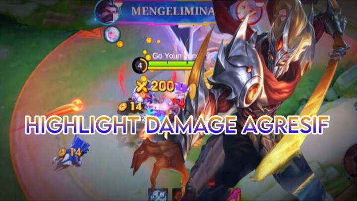 HIGHLIGHT DAMAGE AGRESIF