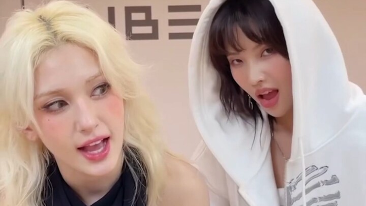 Wolf-tail curly hair Xiao Juan! × SOMI’s new song challenge: Gold Gold Gold Challenge [GIDLE]