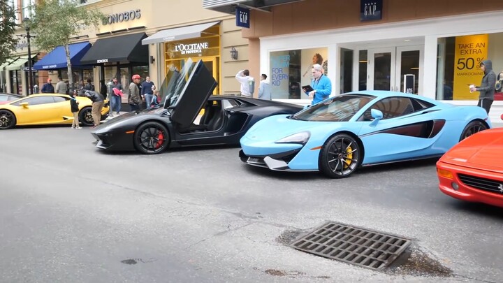 SPENDING 24 HOURS IN MY LAMBORGHINI CHALLENGE!